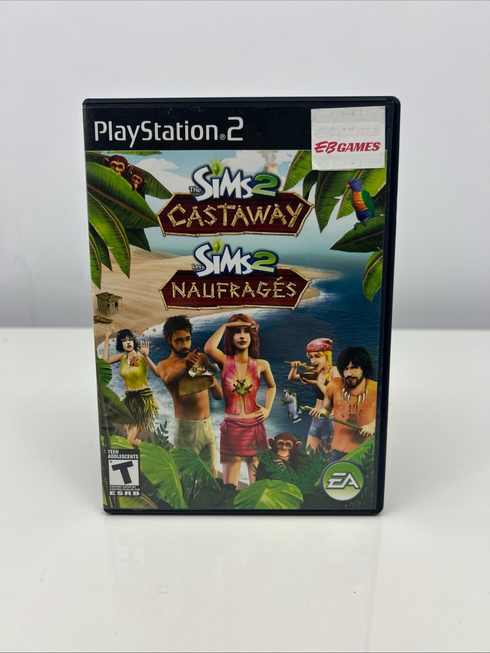 The Sims 2 Castaway Sony PlayStation 2 PS2 Game CIB